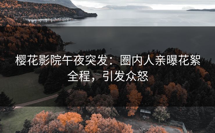 樱花影院午夜突发：圈内人亲曝花絮全程，引发众怒